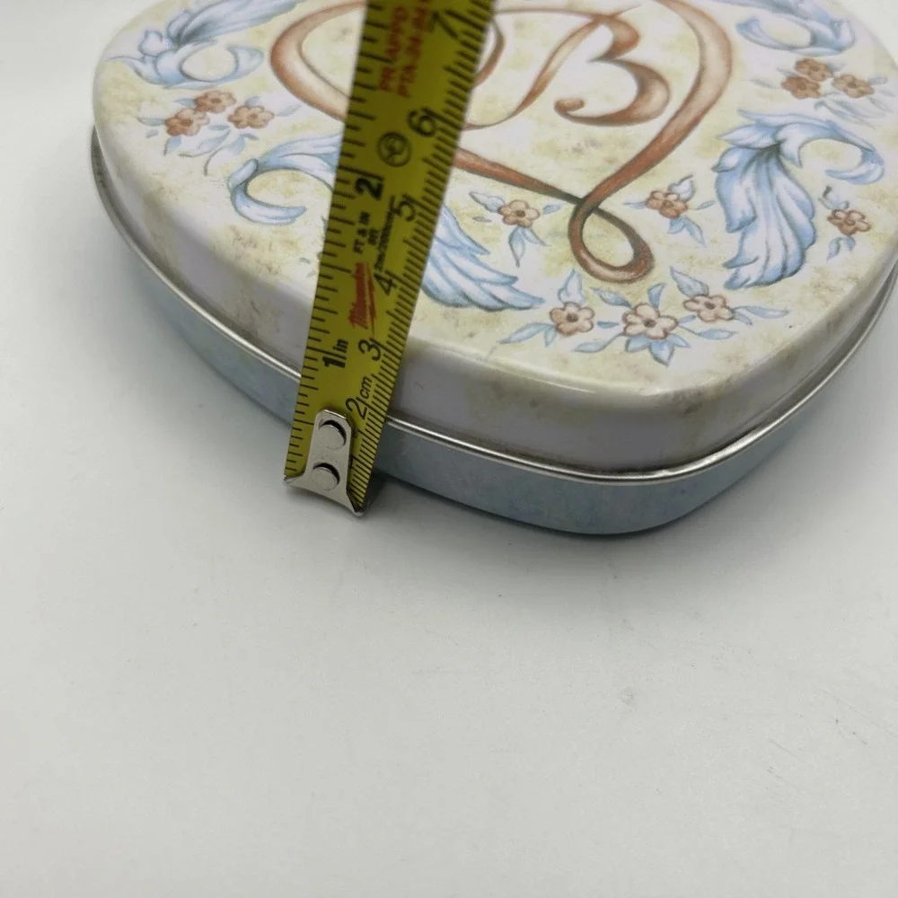 Brighton Heart Shaped Tin Trinket Jewelry Box‎